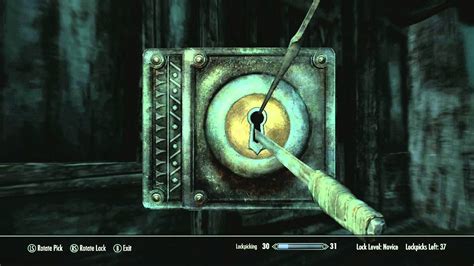 lockpicking skyrim|Lockpicking